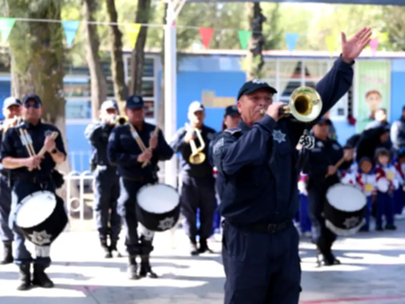 Policías de Ecatepec transforman percepción infantil con 127 Ferias de Prevención en escuelas