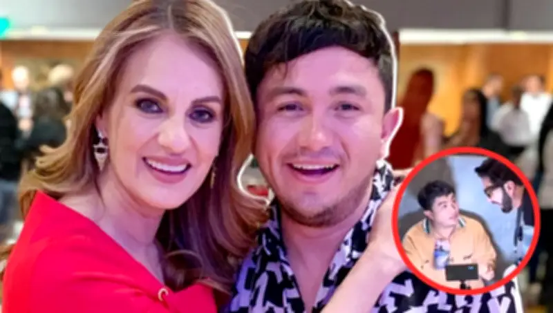 Poncho de Nigris agrede a reportero Gabriel Cuevas en evento de Ring Royale