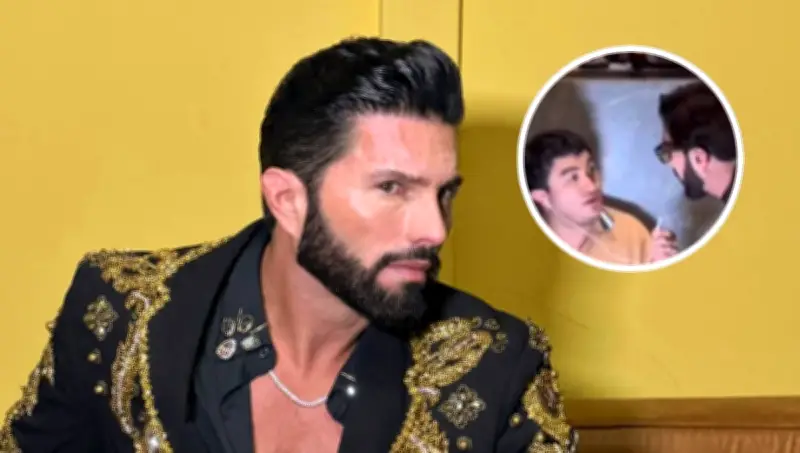 Poncho de Nigris enfrenta a reportero por comentario sobre sus hijos en video viral