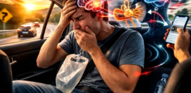 ¿Por qué vomitamos al marearnos? La explicación neurológica del conflicto sensorial