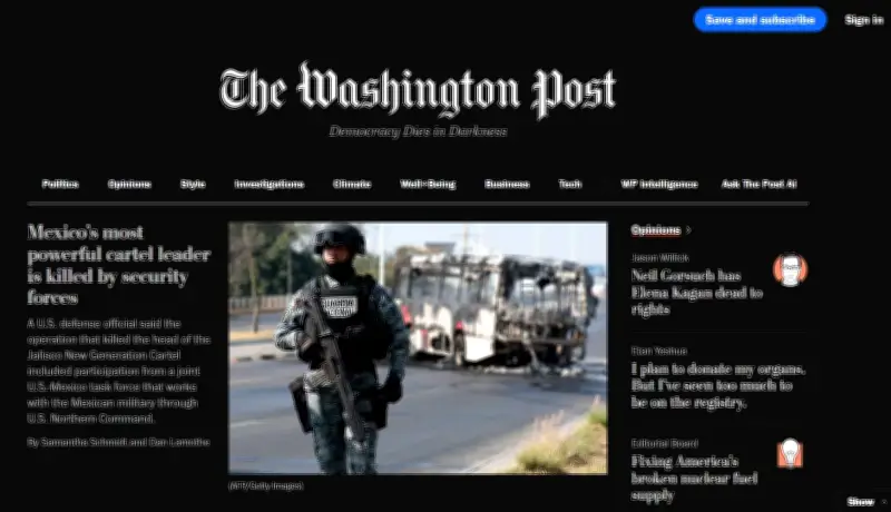 Prensa Mundial Cubre la Caída de 'El Mencho' y la Violenta Ola de Represalias en México