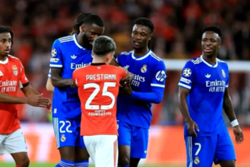 Prestianni y Benfica niegan acusaciones de racismo en incidente de partido