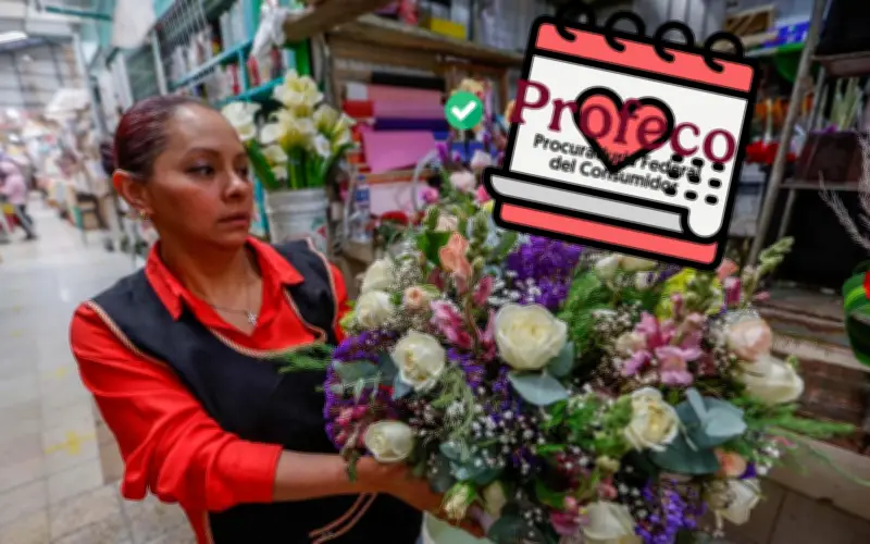 Profeco recomienda florerías en Guadalajara para el 14 de febrero con envío a domicilio