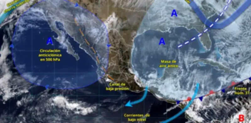 Pronóstico del Clima en México para el 25 de Febrero de 2026: Heladas en Estados del Norte y Centro