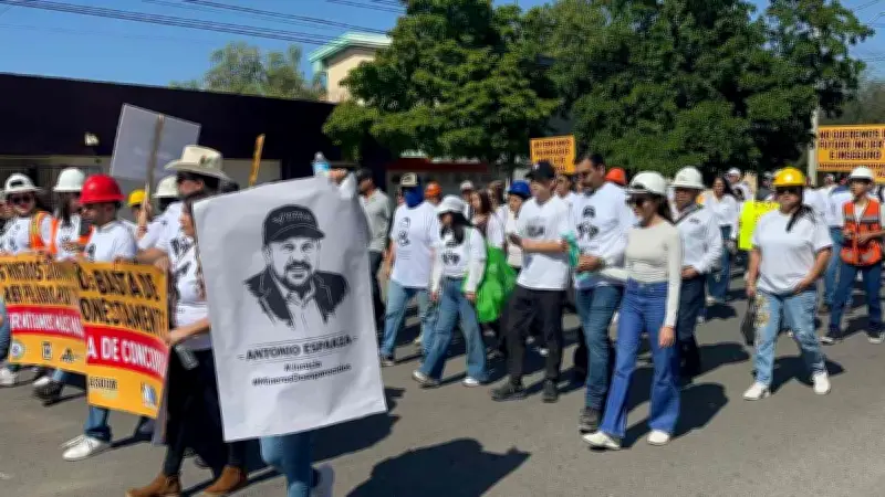 Protestas en 7 estados exigen justicia por mineros desaparecidos en Sinaloa