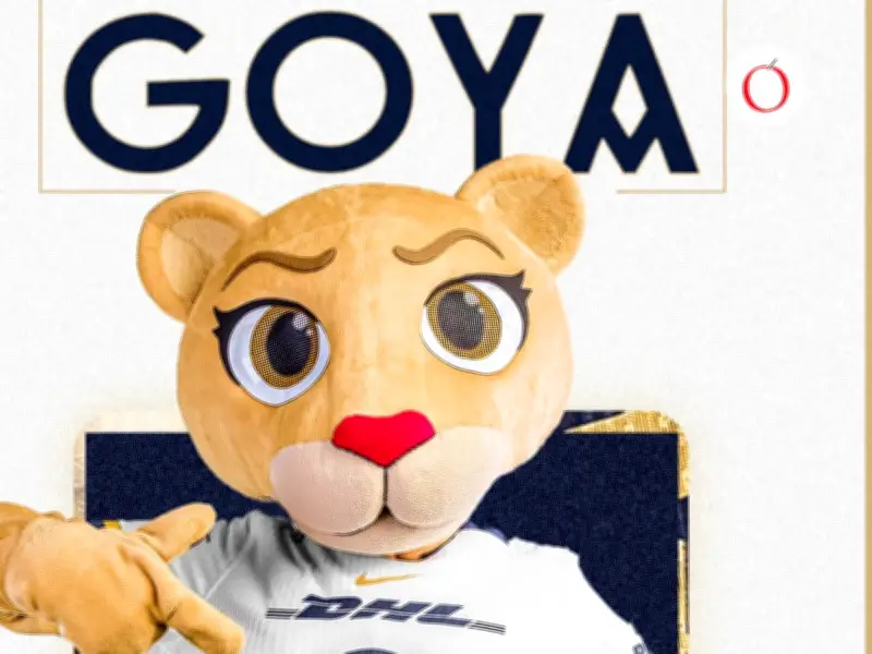 Pumas presenta a 'Goya', su primera mascota femenil que genera debate entre la afición