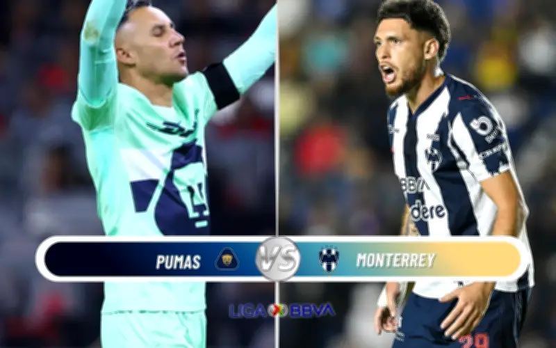 Pumas vs Monterrey en J7: Dónde ver EN VIVO el duelo clave del Clausura 2026