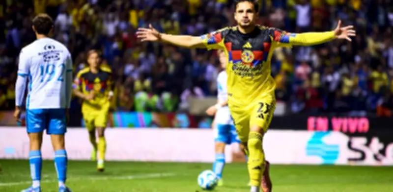 Raphael Veiga lidera goleada del América sobre Puebla en el Clausura 2026
