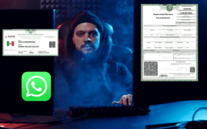Redes criminales venden nacionalidad mexicana falsa a migrantes vía WhatsApp