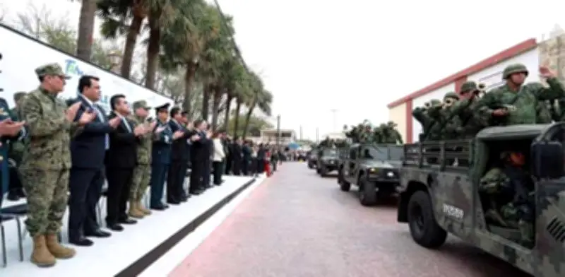 Refuerzan seguridad en Tamaulipas con despliegue de 500 militares en la frontera chica