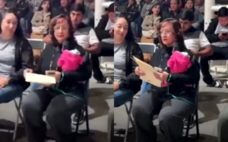 Regidora de Ocotlán enfrenta denuncia penal por cargar mono araña en peligro de extinción