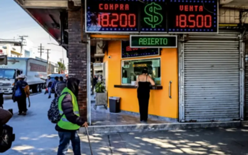 Remesas a México caen 4.6% en 2025 tras 11 años de crecimiento; dólar débil afecta poder adquisitivo