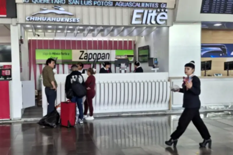 Retoman operaciones en Central de Autobuses del Norte tras incidente de seguridad