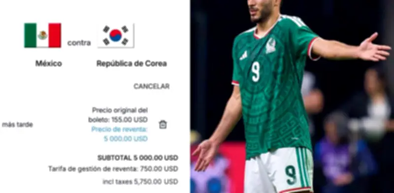 Reventa de boletos para México vs Corea del Sur supera el 3000% en Mundial 2026