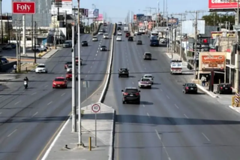 Reynosa registra baja actividad tras narcobloqueos; calles desoladas