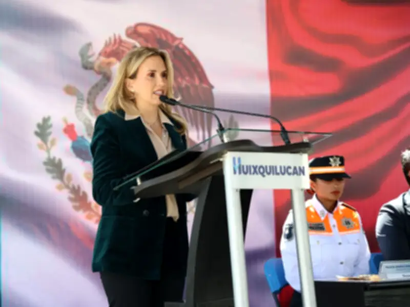 Romina Contreras llama a unidad y Estado de Derecho en Huixquilucan