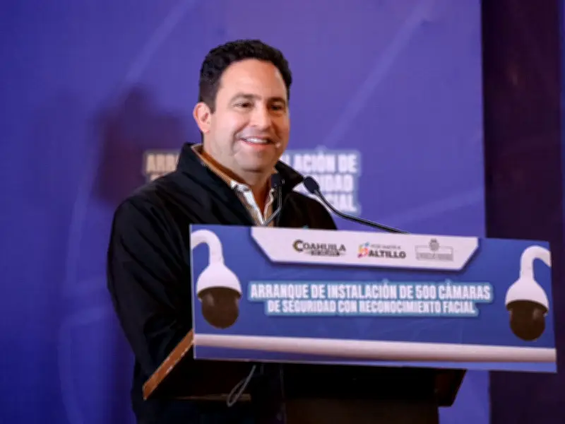 Saltillo fortalece seguridad con 500 cámaras de reconocimiento facial y más de 12 millones de pesos