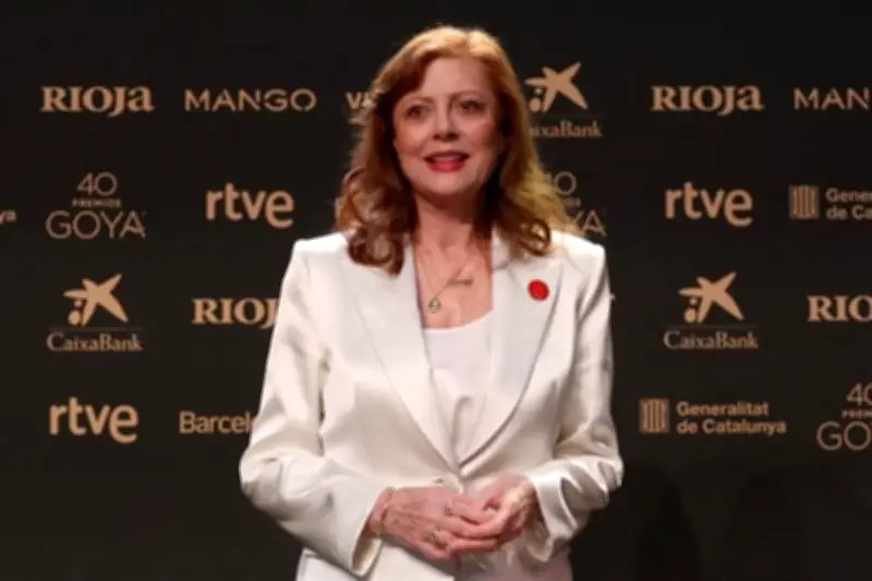 Sarandon elogia liderazgo de España ante crisis humanitaria en Gaza