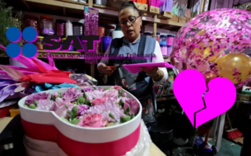 SAT intensifica vigilancia fiscal en compras de San Valentín 2026