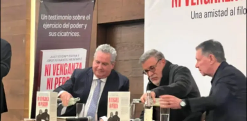 Scherer y Fernández presentan libro sobre López Obrador: 'Ni venganza ni perdón'