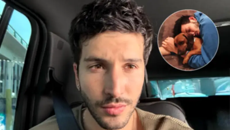 Sebastián Yatra de luto por la muerte de su perro 'Rancherito' en San Valentín