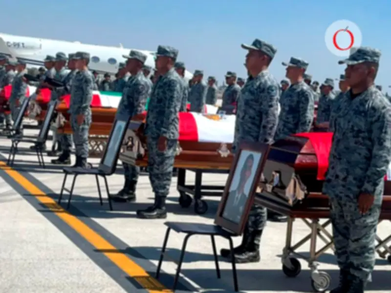Sedena rinde homenaje a 25 militares caídos en operativo contra El Mencho en Jalisco