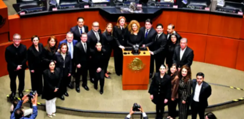 Senado rinde emotivo homenaje al senador panista Gustavo Sánchez