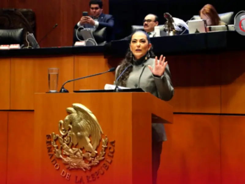 Senadora Olga Sosa impulsa reforma para garantizar menstruación digna en escuelas