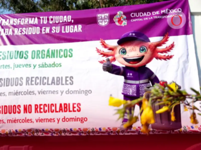 Separación de basura obligatoria en CDMX desde enero: recolección por tipo y días específicos