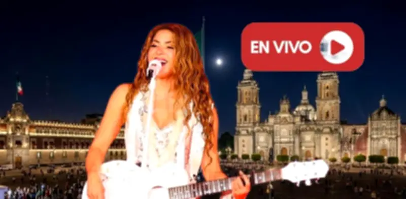 Shakira cierra su gira en el Zócalo: Transmisión en vivo gratis y detalles del concierto