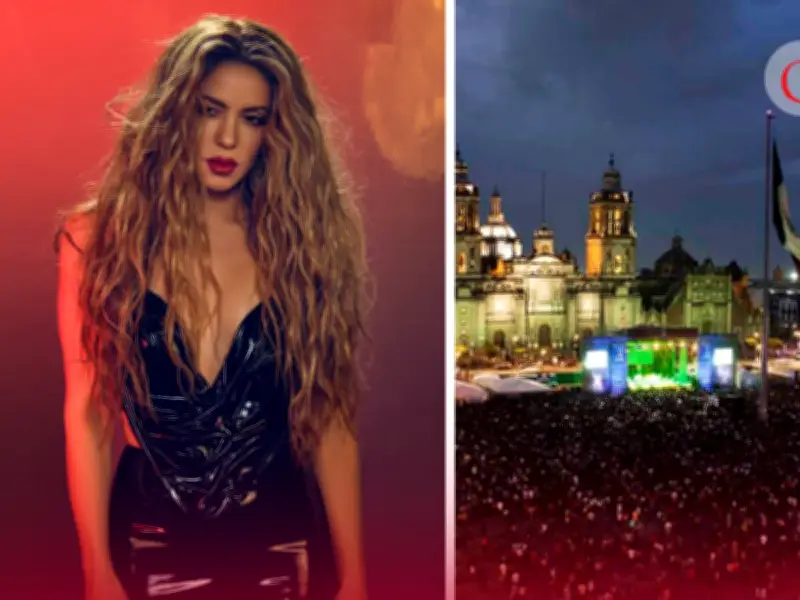Shakira confirma concierto gratuito en el Zócalo de la CDMX para sus fans mexicanos