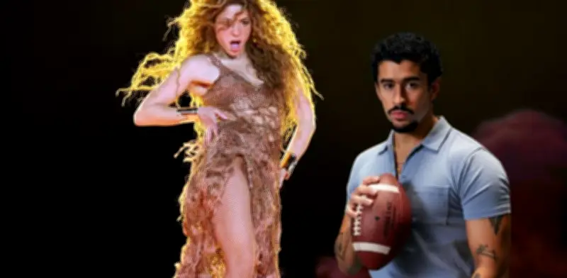 Shakira envia mensaje de apoio a Bad Bunny antes do Super Bowl LX