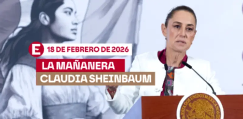 Sheinbaum aborda temas clave en su conferencia mañanera desde Palacio Nacional