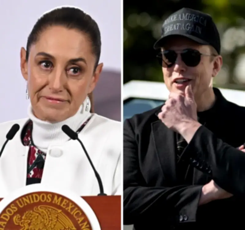 Sheinbaum evalúa acciones legales contra Elon Musk por acusaciones de vínculos con cárteles