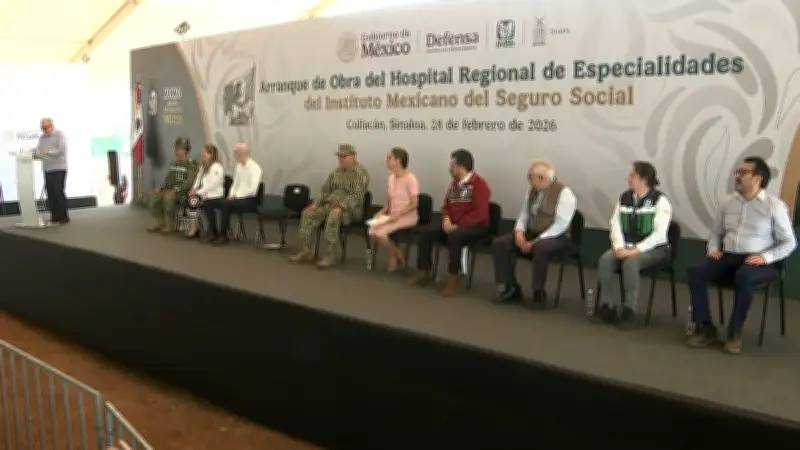 Sheinbaum inaugura hospital del IMSS en Culiacán y afirma que Sinaloa no está solo