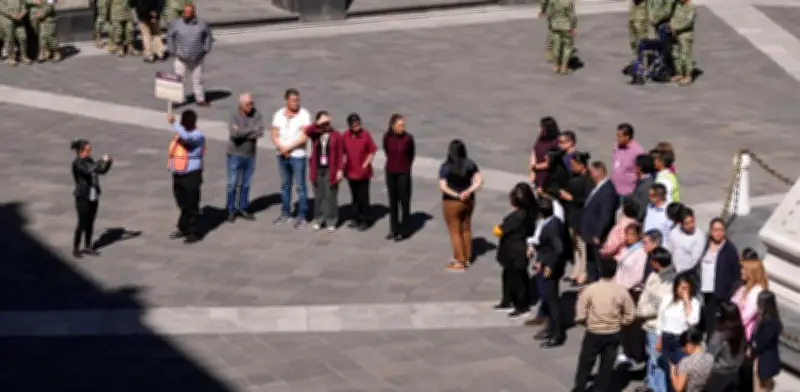 Sheinbaum participa en simulacro regional de sismo de 7.2 grados en CDMX y Edomex