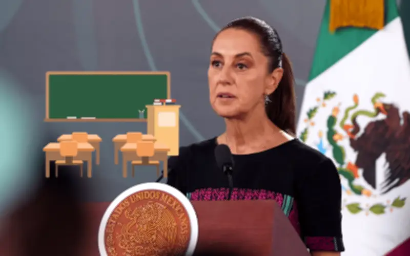 Sheinbaum propone reformas educativas: más mujeres en libros de texto y recreos extendidos