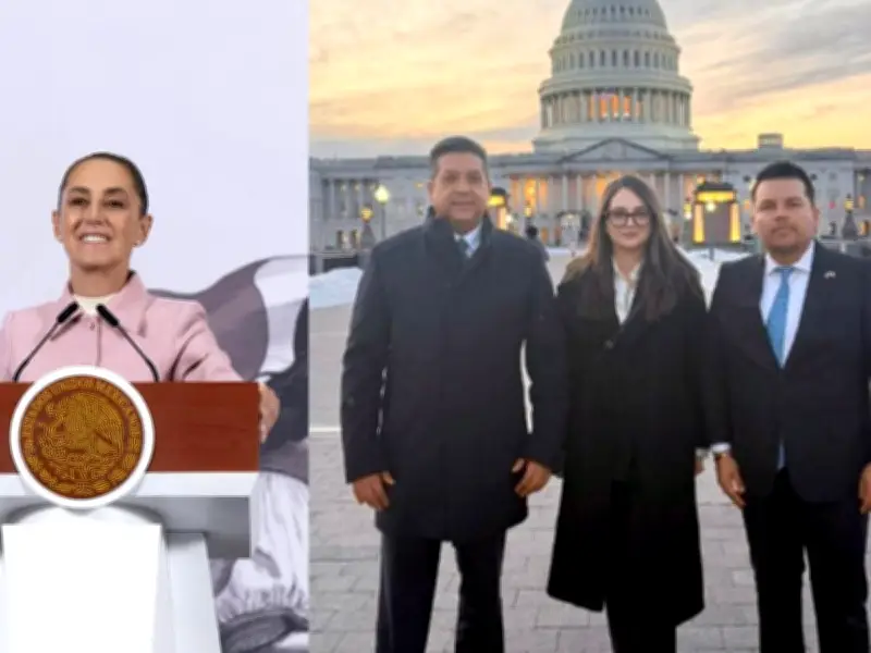 Sheinbaum reprueba participación de legisladores en cumbre contra narcoterrorismo en EU