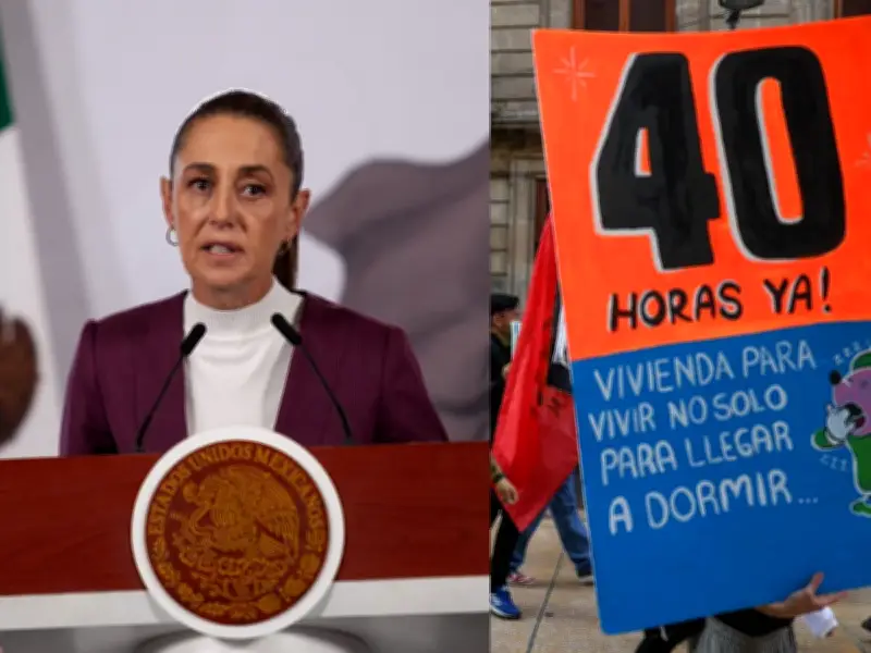 Sheinbaum responde sobre días de descanso en reforma de 40 horas