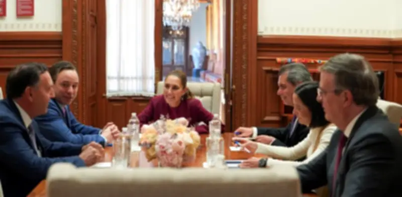 Sheinbaum se reúne con ejecutivos de GE Vernova y Xignux por adquisición de Prolec GE