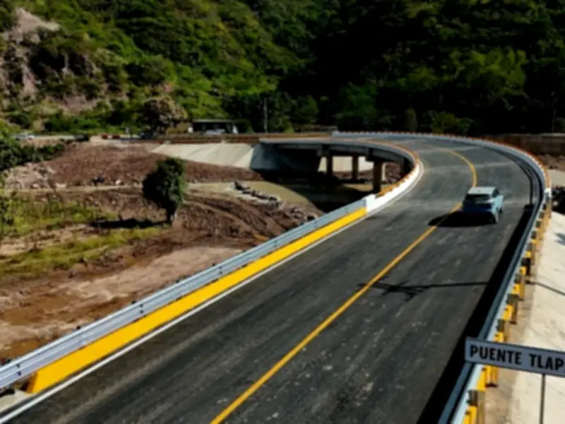 SICT concluye rehabilitación de cinco puentes federales en Guerrero con inversión de 323 millones