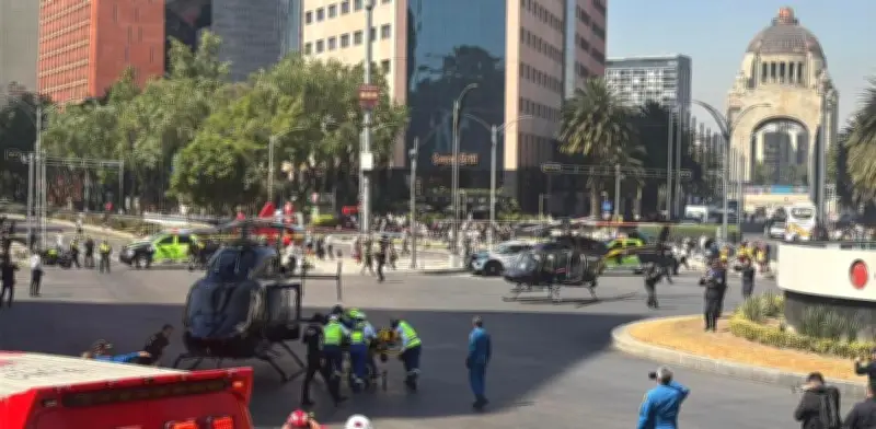 Simulacro Sísmico en Avenida Juárez: Ejércitos y Rescatistas Practican Protocolos de Emergencia