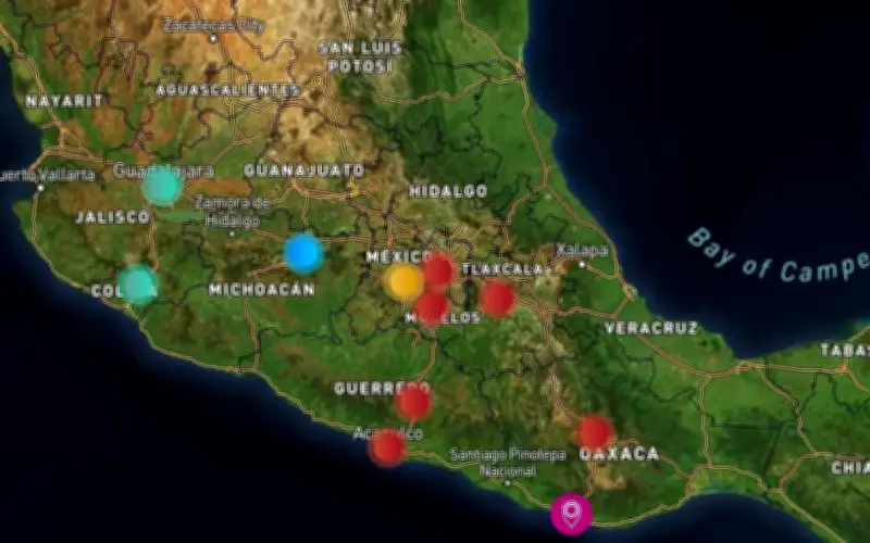 Sismo de magnitud 5.7 sacude Oaxaca; alerta sísmica activada en celulares