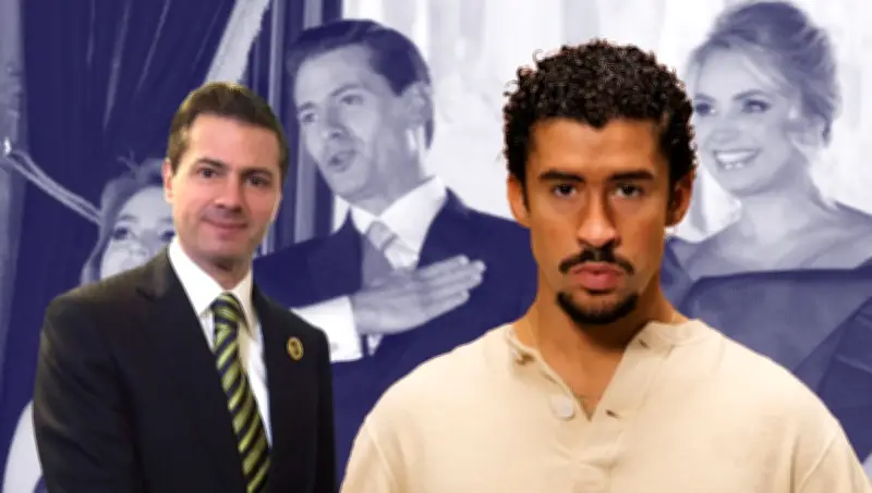 Sofía Castro vincula a Peña Nieto y Bad Bunny por mensaje similar de autoestima