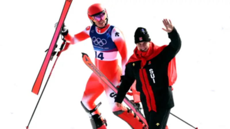 Suiza conquista el oro en slalom combinado mientras la plata se decide en empate histórico