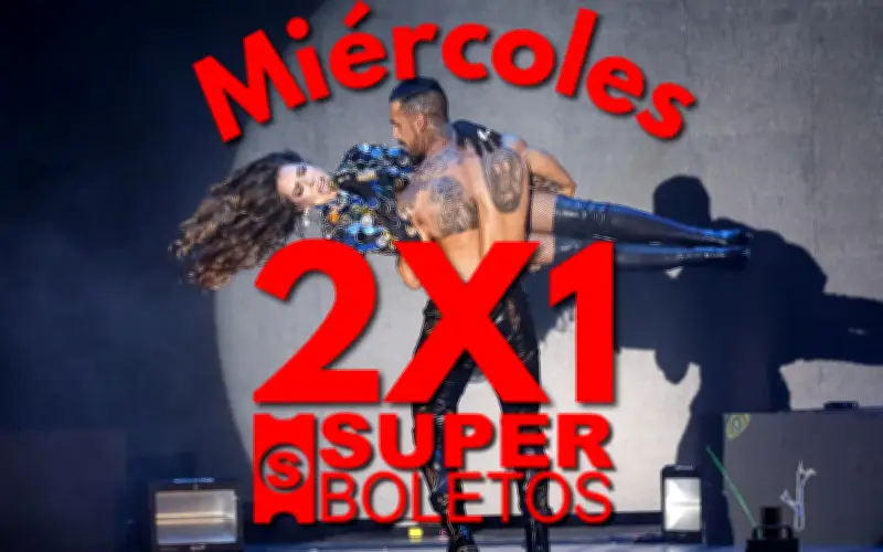 Superboletos ofrece 2x1 en conciertos de la Arena Guadalajara este 25 de febrero