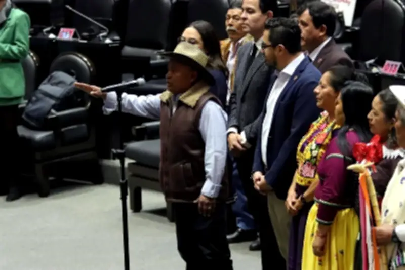 Suplente de Mayer en la Cámara de Diputados rinde protesta formalmente