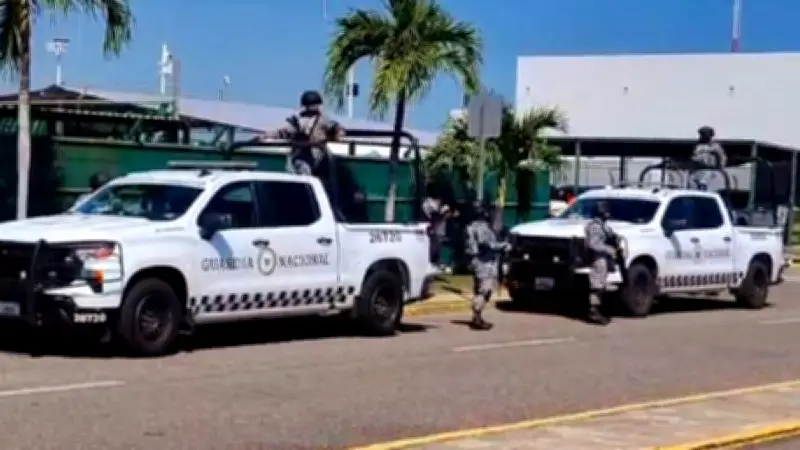 Tabasco recibe con honores a agentes de la GN caídos tras disturbios por captura del 'Mencho'