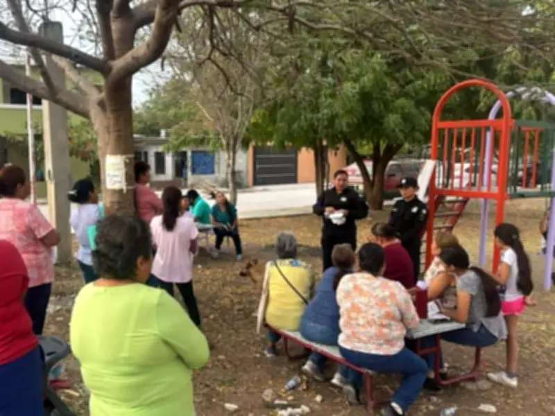 Tamaulipas intensifica presencia de Guardia Estatal de Género en colonias contra violencia familiar