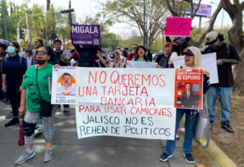 Tarifazo en Jalisco: Marchas y Recursos Legales Escalando contra el Aumento del Transporte